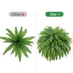 🌲BUY 1 GET 1 FREE (2 PCS)🔥48Inch Large UV Artificial Boston Ferns With Basket--No watering, No fading
