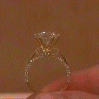 🔥 LAST DAY 90% OFF: Tester-Passing HD-Fire D-VVS1 Flawless Moissanite Vintage Bow Ring in Triple 14K Gold