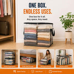 🎁 Last Day Sale 49% OFF📦Large Heavy-Duty Thick Clear Storage Bag for Clothes, Moving & Storage