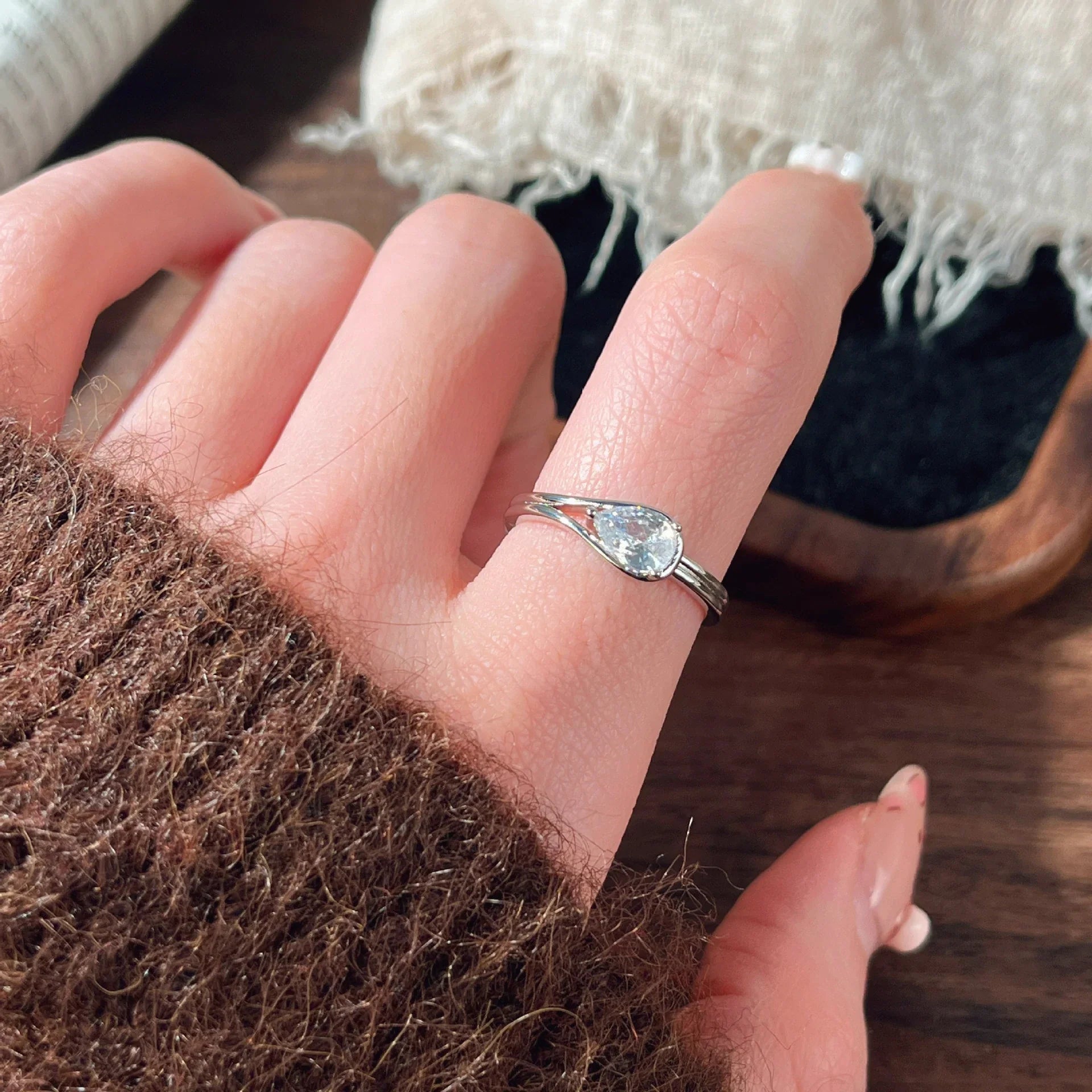 🔥 LAST DAY 90% OFF : The Viral "Rupert's Tears" Handcrafted Moissanite Ring