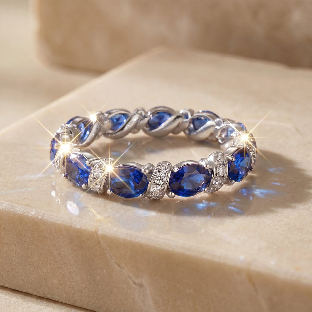 🔥 LAST DAY 90% OFF : Elevate Your Everyday with the Handcrafted Twisted Eternity Lab-Grown Gemstone Ring