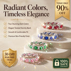 🔥 LAST DAY 90% OFF : Elevate Your Everyday with the Handcrafted Twisted Eternity Lab-Grown Gemstone Ring