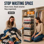 🎁 Last Day Sale 49% OFF📦Large Heavy-Duty Thick Clear Storage Bag for Clothes, Moving & Storage