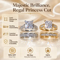 The Viral 2-in-1 "Worry-Free" Travel Ring Set (3-Carat Lab Diamond)