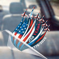🔥 LIMITED TIME OFFER – America 250th Anniversary Patriotic UV DTF 3D Car Decal (1776–2026)