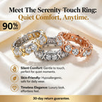 🔥 90% OFF TODAY: The Serenity X-Cross Band | Comfort-Fit Mindfulness Ring