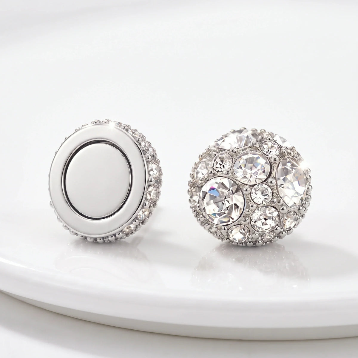 🔥 LAST DAY 90% OFF : Painless Non-Pierced Magnetic Diamond Stud Earrings – Piercing-Free Elegance & All-Day Comfort