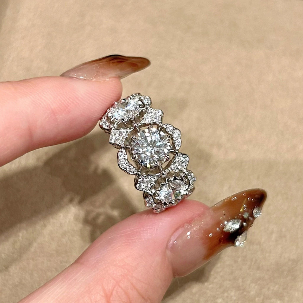 🔥LAST DAY 90% OFF: The "Timeless Floral Grace" Handcrafted Ring