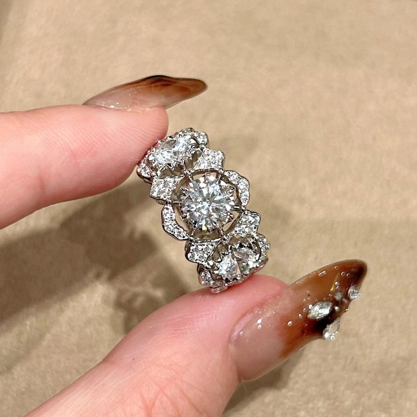 🔥LAST DAY 90% OFF: The "Timeless Floral Grace" Handcrafted Ring