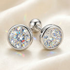 🚨 FLASH SALE: LAST DAY 90% OFF -The "Sleep-Safe" Moissanite Bubble Studs – Passes Diamond Tester