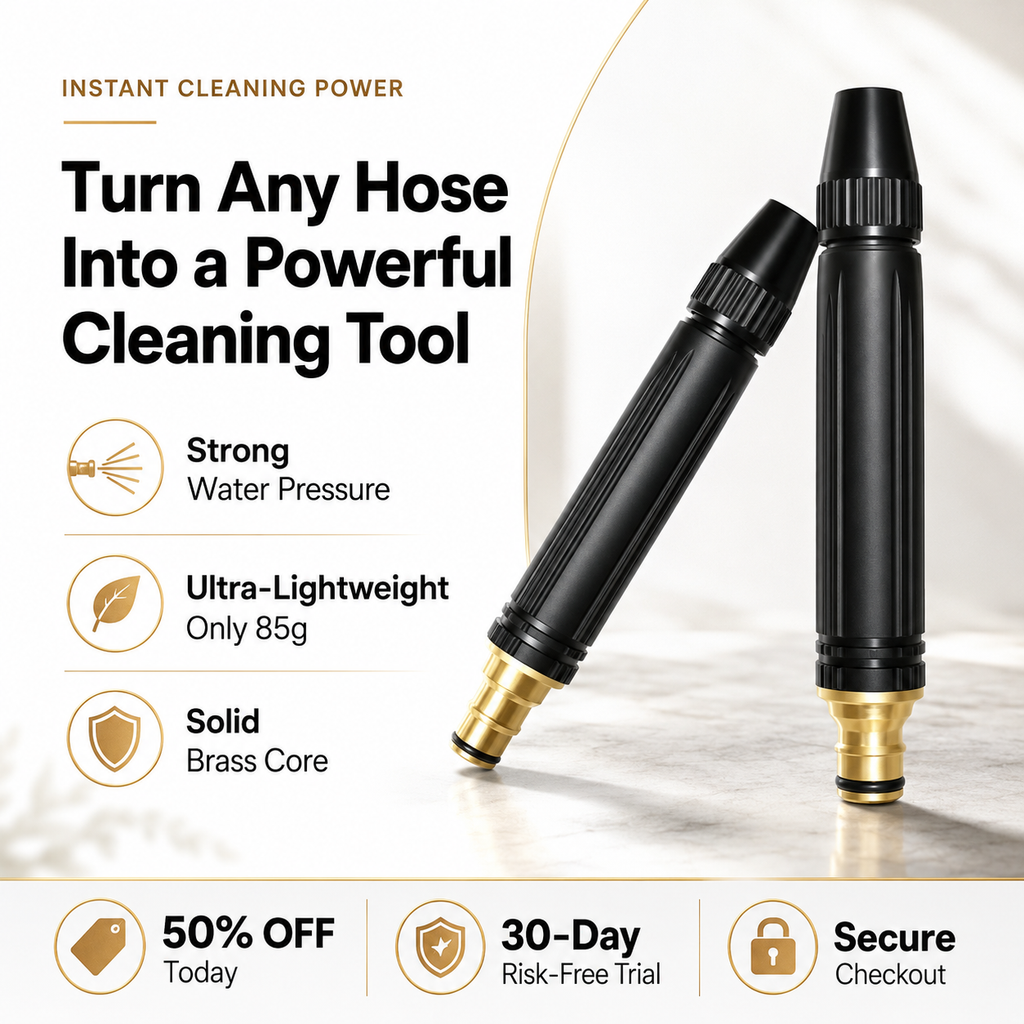 The Viral Pocket Pressure Washer - Instant Cleaning Power