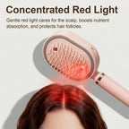 Electric Spray Air Cushion Massage Comb – Self-Cleaning, Anti-Tangle, Anti-Static, Volumizing Hair Brush with Essential Oil Mist Aromatherapy for Hair Care