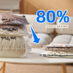 Vacuum Bags for Travel with USB Rechargeable Electric Pump, Durable Lightweight Storage Organizer, Space Saving Compression Bags , Portable Clothes Storage Organizer, Travel Packing Pouch for Garment & Outdoor Camping - Memorial Day Sale Deals